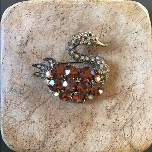 Swan Brooch